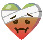 cuore guarito + faccina nauseata