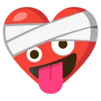 cuore guarito + faccina impazzita
