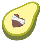 cuore guarito + avocado