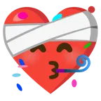 cuore guarito + faccina che festeggia