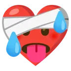 cuore guarito + faccina accaldata