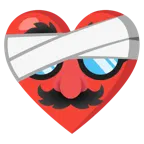 cuore guarito + faccina travestita