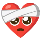 cuore guarito + faccina supplichevole
