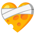 cuore guarito + fetta di formaggio