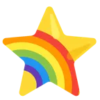stella + arcobaleno