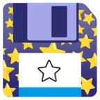 stella + floppy disc