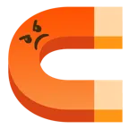 faccina accigliata + calamita