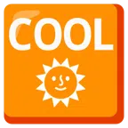 COOL button + sun with face