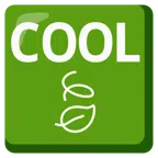 COOL button + leaf fluttering in wind