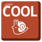 COOL button + snail