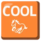 COOL button + horse