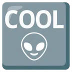 COOL button + alien
