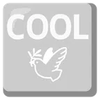 COOL button + dove