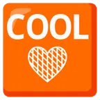 COOL button + orange heart