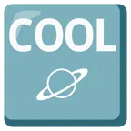 COOL button + ringed planet