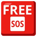 FREE button + SOS button