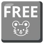 FREE button + mouse face