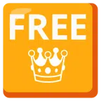 FREE button + crown
