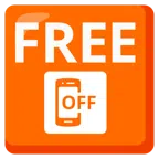 FREE button + mobile phone off