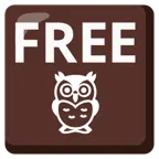 FREE button + owl