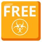 FREE button + biohazard
