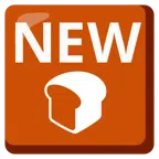 NEW button + bread