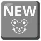 NEW button + mouse face