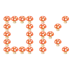 OK button + mushroom