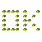 OK button + turtle