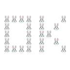 OK button + rabbit face