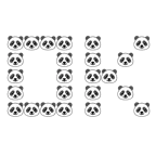OK button + panda