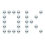OK button + skull