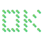 OK button + microbe