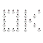OK button + snowman without snow