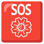SOS button + blossom