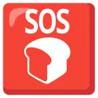 SOS button + bread