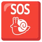 SOS button + snail