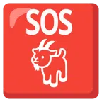 SOS button + goat