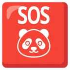 SOS button + panda