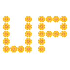 UP! button + blossom