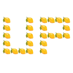 UP! button + lemon