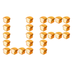 UP! button + bread