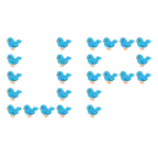 UP! button + bird