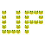 UP! button + frog