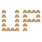UP! button + see-no-evil monkey