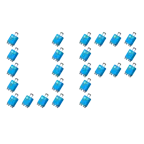 UP! button + luggage