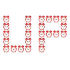 UP! button + alarm clock