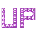 UP! button + yin yang