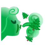 พ่นลม + ต้นสน