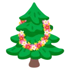 ibisco + albero sempreverde